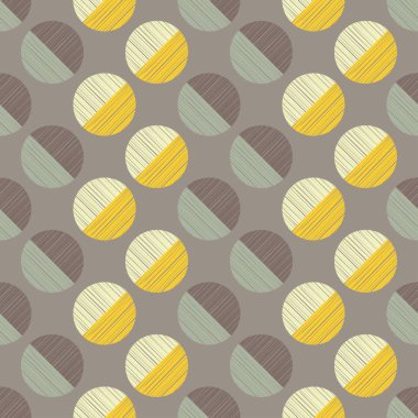 Polka dot seamless modeli. Doku hat. Vektör çizim. Tekstil rapport.