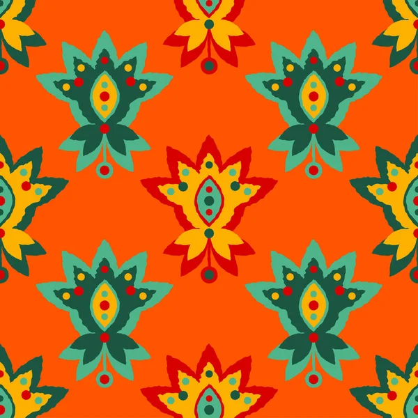 Etnik boho seamless modeli. Retro motif. Tekstil rapport.