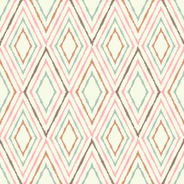 Etnik boho seamless modeli. Retro motif. Tekstil rapport.