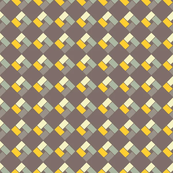 Fond sans couture avec motif géométrique abstrait. Carrelage décoratif. Relation textile . — Image vectorielle