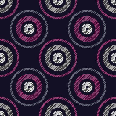 Etnik boho seamless modeli. Doku karalamak. Retro motif. Tekstil rapport.