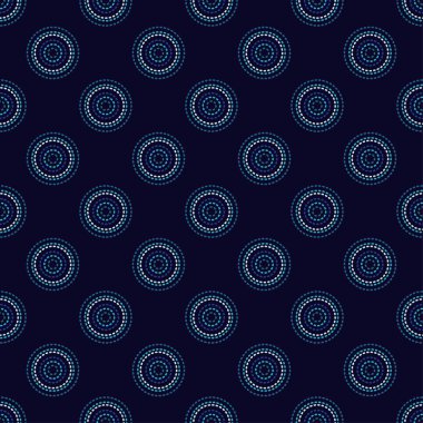 Polka dot seamless modeli. Nokta doku. Tekstil rapport.