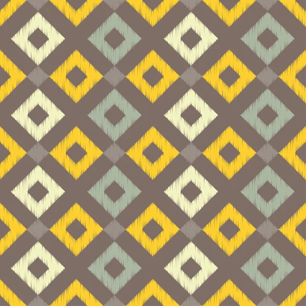 Nahtloser Hintergrund mit abstrakten geometrischen Mustern. Kritzeltextur. Textilbeziehung. — Stockvektor
