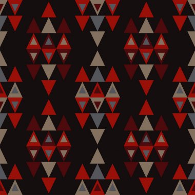 Etnik boho seamless modeli. Retro motif. Tekstil rapport.