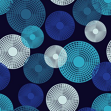 Polka dot seamless modeli. Nokta doku. Tekstil rapport.