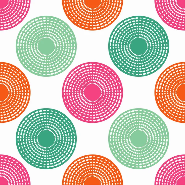 Polka dot seamless pattern. Точечная текстура. Текстильное взаимопонимание . — стоковый вектор