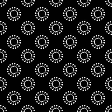 Etnik boho seamless modeli. Dekoratif güneş. Doku karalamak. Retro motif. Tekstil rapport.