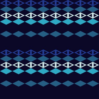 Soyut geometrik desenli sorunsuz arka plan. Tekstil rapport.