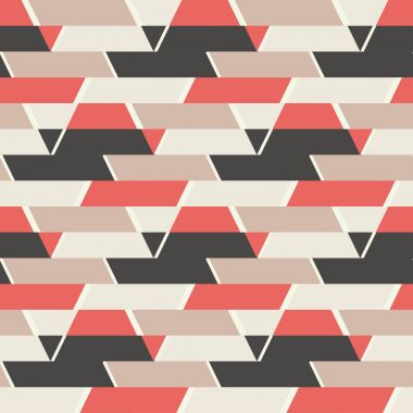 Soyut geometrik desenli sorunsuz arka plan. Aksaklık grafik. 80 lerin tarzı. Memphis tarzı. Tekstil rapport.