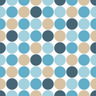 Polka dot seamless modeli. Tekstil rapport.