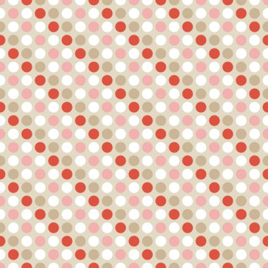 Polka dot seamless modeli. Tekstil rapport.
