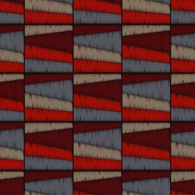 Etnik boho seamless modeli. Doku karalamak. Retro motif. Tekstil rapport.