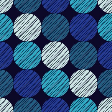 Polka dot seamless modeli. Doku karalamak. Tekstil rapport.