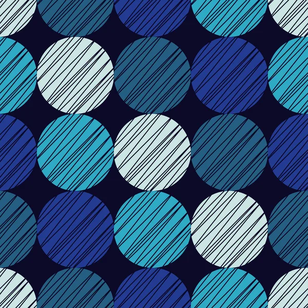 Polka dot seamless pattern. Скриббл текстура. Текстильное взаимопонимание . — стоковый вектор