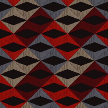 Etnik boho seamless modeli. Doku karalamak. Retro motif. Tekstil rapport.