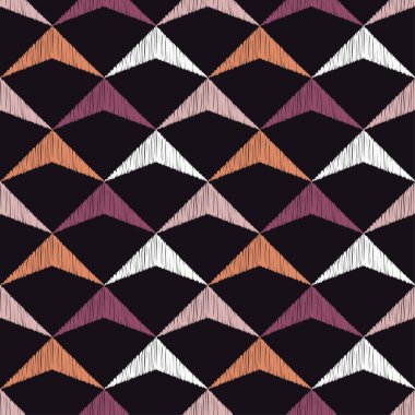 Etnik boho seamless modeli. Doku karalamak. Retro motif. Tekstil rapport.