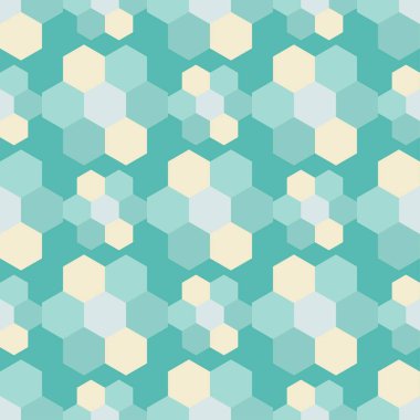 Soyut geometrik desenli sorunsuz arka plan. Altıgen desen. Tekstil rapport.