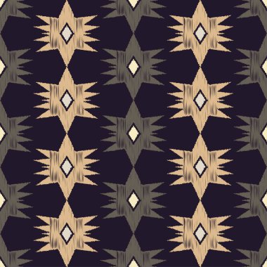 Etnik boho seamless modeli. Doku karalamak. Retro motif. Tekstil rapport.