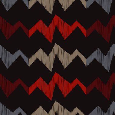 Etnik boho seamless modeli. Doku karalamak. Retro motif. Tekstil rapport.