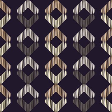 Soyut geometrik desenli sorunsuz arka plan. Doku karalamak. Tekstil rapport.