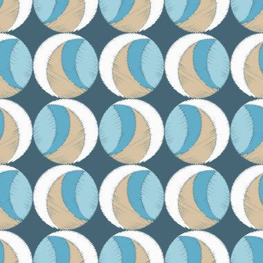 Polka dot seamless modeli. Doku karalamak. Tekstil rapport.