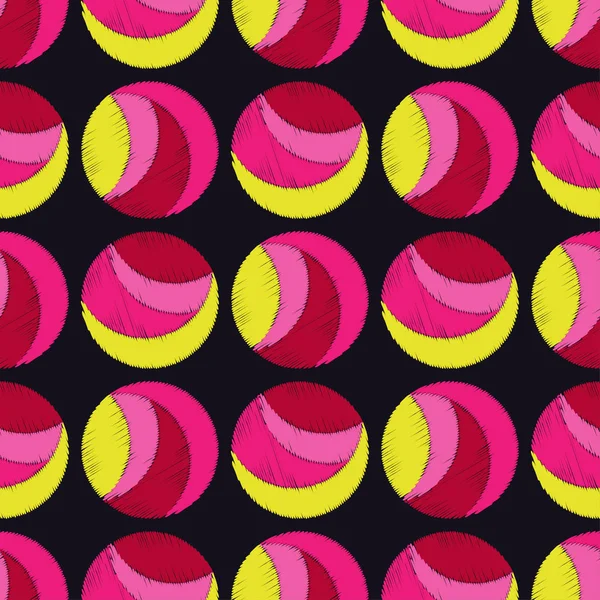 Polka dot seamless modeli. Doku karalamak. Tekstil rapport.