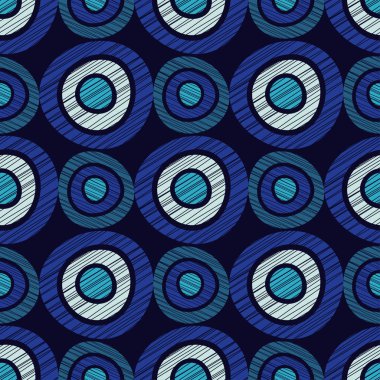 Polka dot seamless modeli. Doku karalamak. Tekstil rapport.