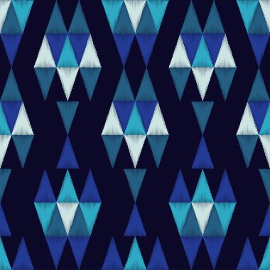 Etnik boho seamless modeli. Kabile desen. Nakış kumaş üzerine. Doku karalamak. Retro motif. Tekstil rapport.