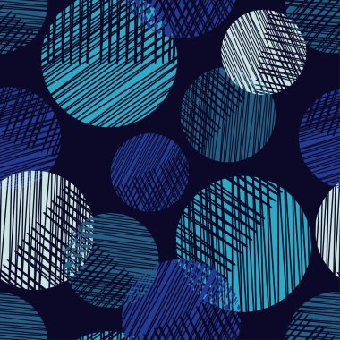 Polka dot seamless modeli. Doku karalamak. Tekstil rapport.