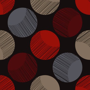 Polka dot seamless modeli. Doku karalamak. Tekstil rapport.