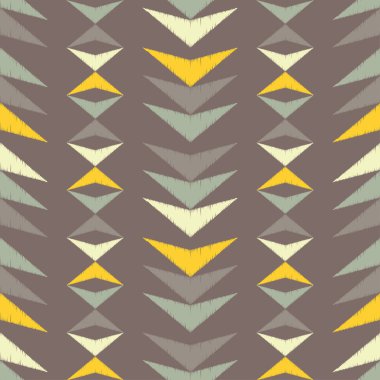 Etnik boho seamless modeli. Kabile desen. Retro motif. Tekstil rapport.