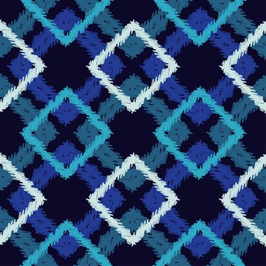 Soyut geometrik desenli sorunsuz arka plan. Doku karalamak. Tekstil rapport.