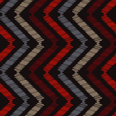 Etnik boho seamless modeli. Doku karalamak. Retro motif. Tekstil rapport.