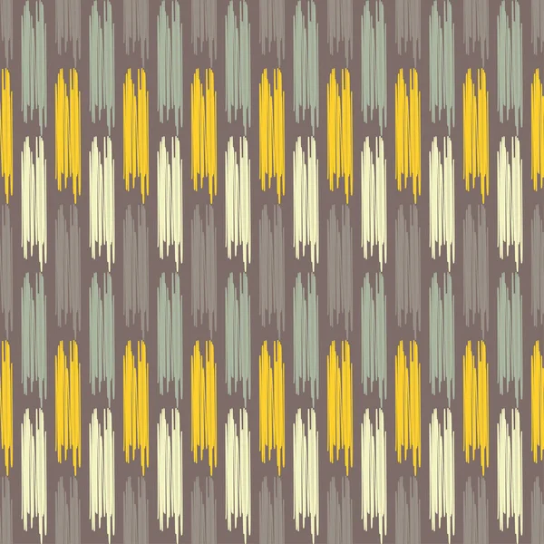 Ethnic boho seamless pattern. Scribble texture. Retro motif. Textile rapport. — Stock Vector