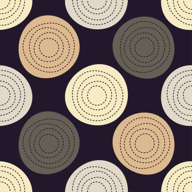 Polka dot seamless modeli. Nokta doku. Tekstil rapport.