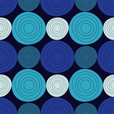 Polka dot seamless modeli. Nokta doku. Tekstil rapport.