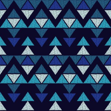 Etnik boho seamless modeli. Kabile desen. Retro motif. Tekstil rapport.