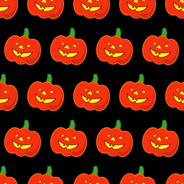 Sorunsuz dekoratif vektör arka plan Cadılar Bayramın kutlu olsun. Cadılar Bayramı partisi kabak ile. Tekstil rapport.