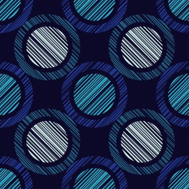 Polka dot seamless modeli. Doku karalamak. Tekstil rapport.