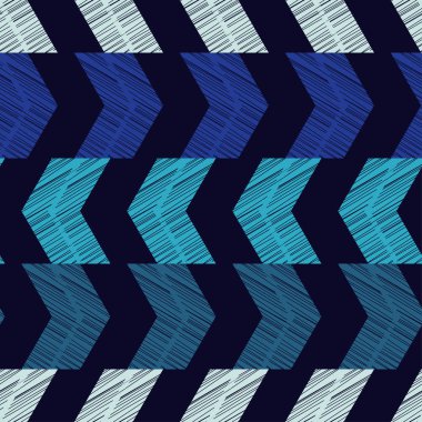 Etnik boho seamless modeli. Doku karalamak. Retro motif. Tekstil rapport.