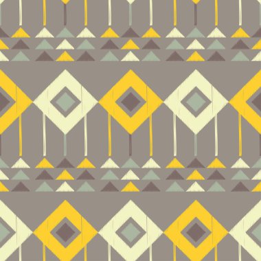 Etnik boho seamless modeli. Doku karalamak. Retro motif. Tekstil rapport.