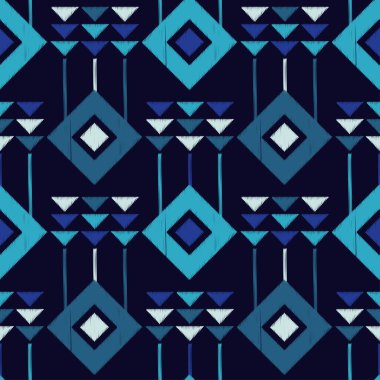 Etnik boho seamless modeli. Doku karalamak. Retro motif. Tekstil rapport.