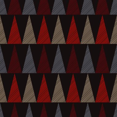 Etnik boho seamless modeli. Doku karalamak. Retro motif. Tekstil rapport.