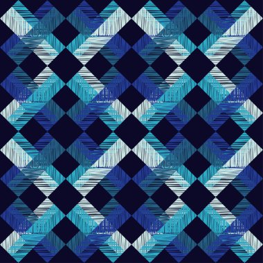 Etnik boho seamless modeli. Doku karalamak. Retro motif. Tekstil rapport.