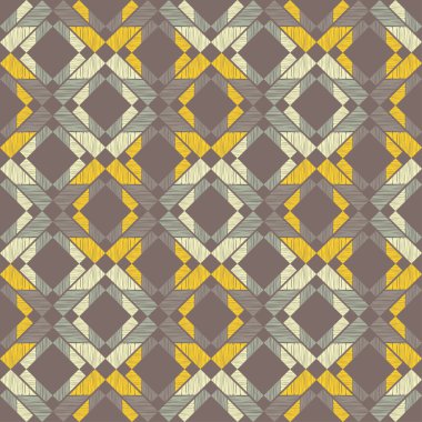 Etnik boho seamless modeli. Doku karalamak. Retro motif. Tekstil rapport.