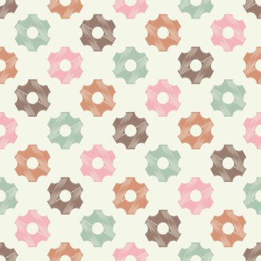 Kesintisiz geometrik desen. Çizikler doku. Tekstil rapport.