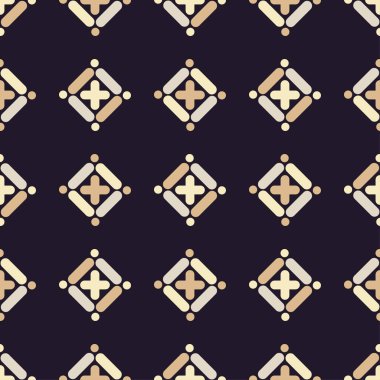 Etnik boho seamless modeli. Retro motif. Tekstil rapport.