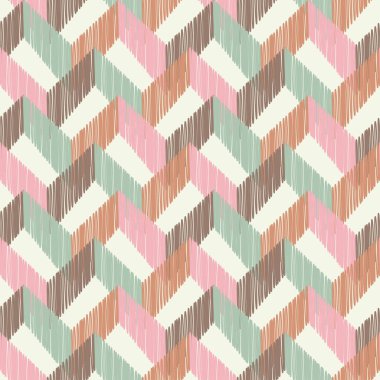 Etnik boho seamless modeli. Doku karalamak. Retro motif. Tekstil rapport.