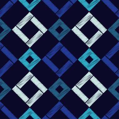 Etnik boho seamless modeli. Doku karalamak. Retro motif. Tekstil rapport.