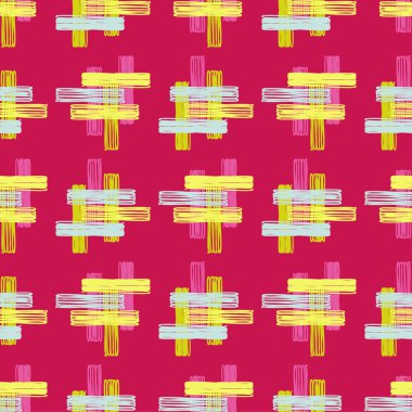 Etnik boho seamless modeli. Doku karalamak. Retro motif. Tekstil rapport.